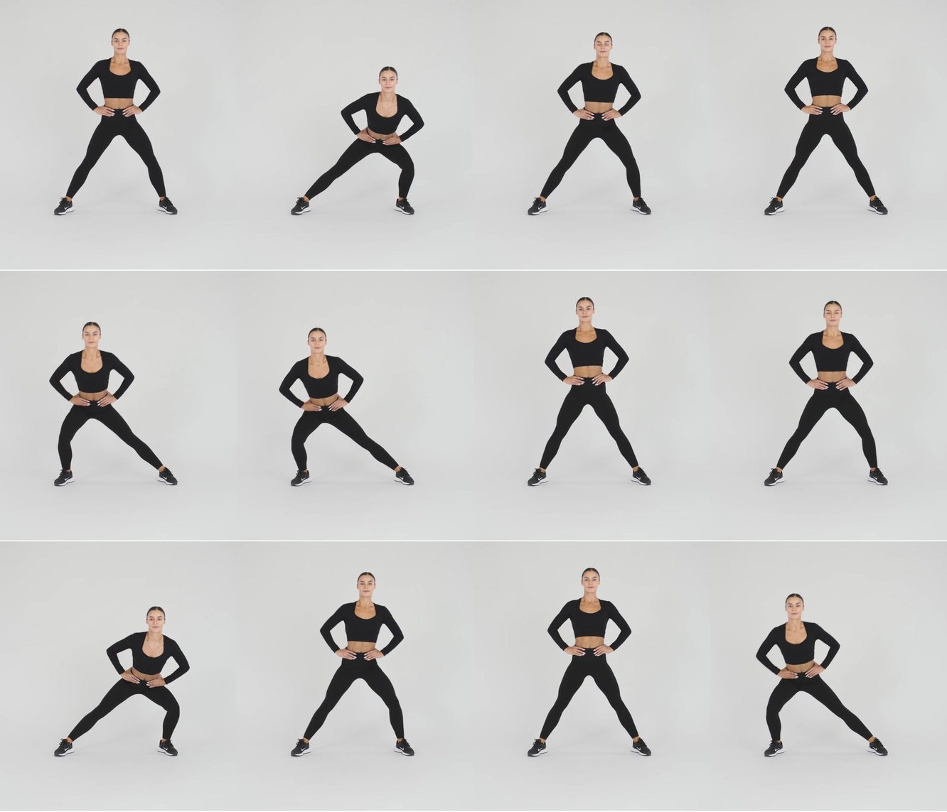 Cossack Squats keyframes