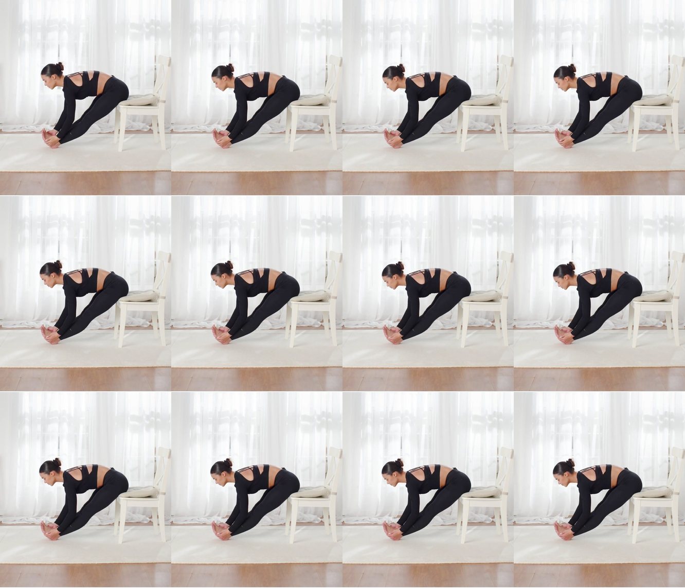 Double Hamstring Stretch keyframes