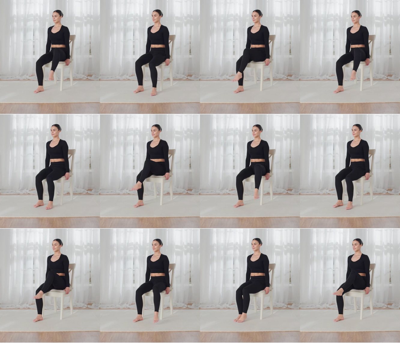 Hip circles left keyframes