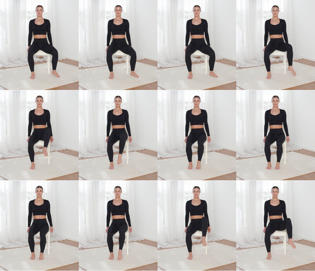 Hip Opening Left keyframes