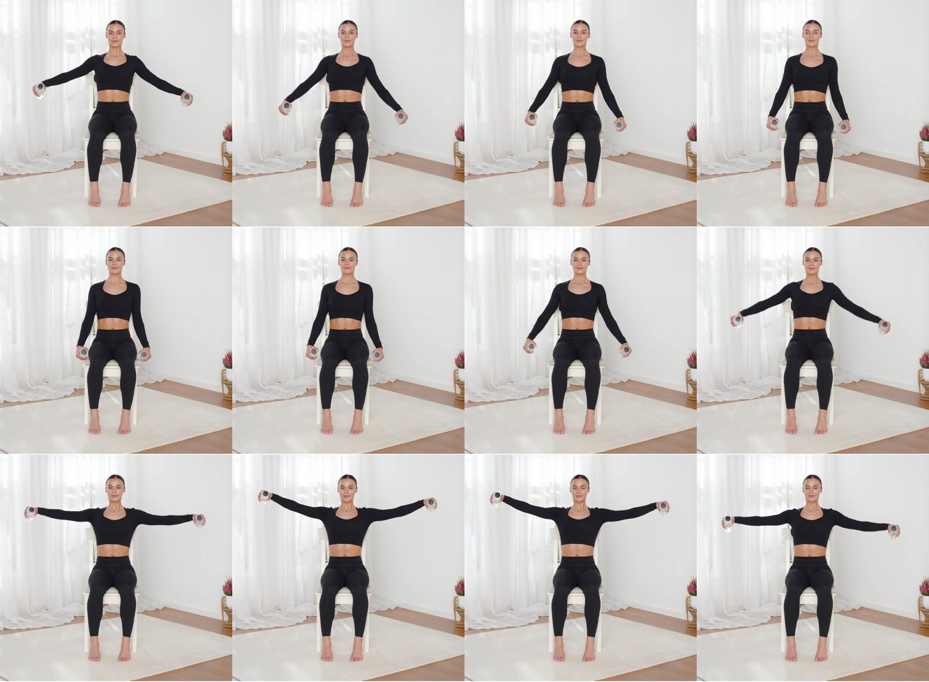Lateral raise keyframes