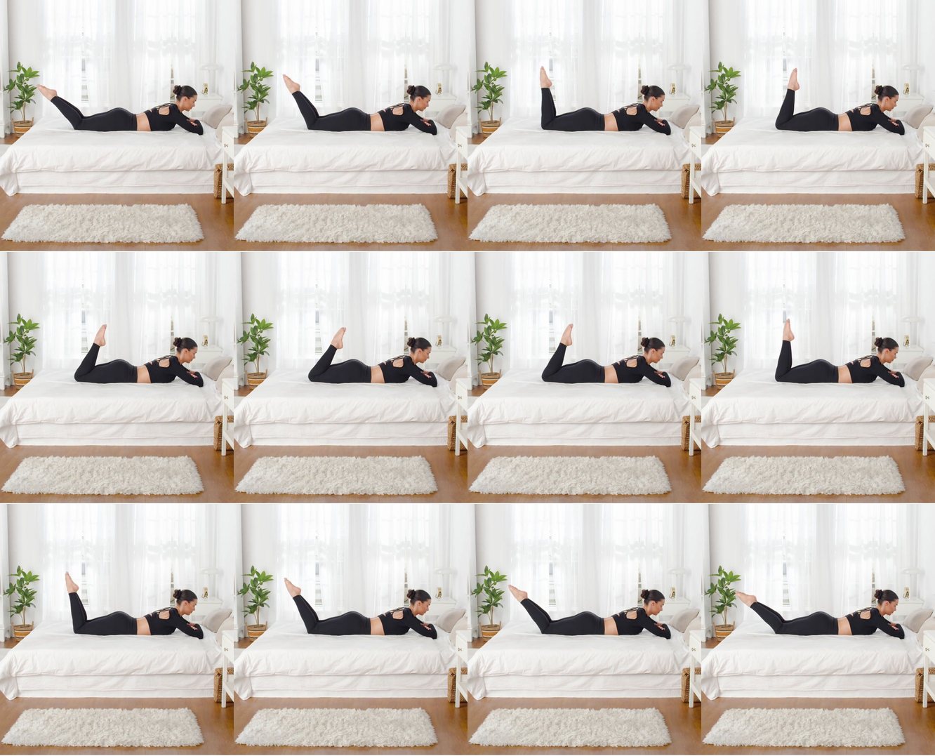 Lying Hamstring Curl keyframes