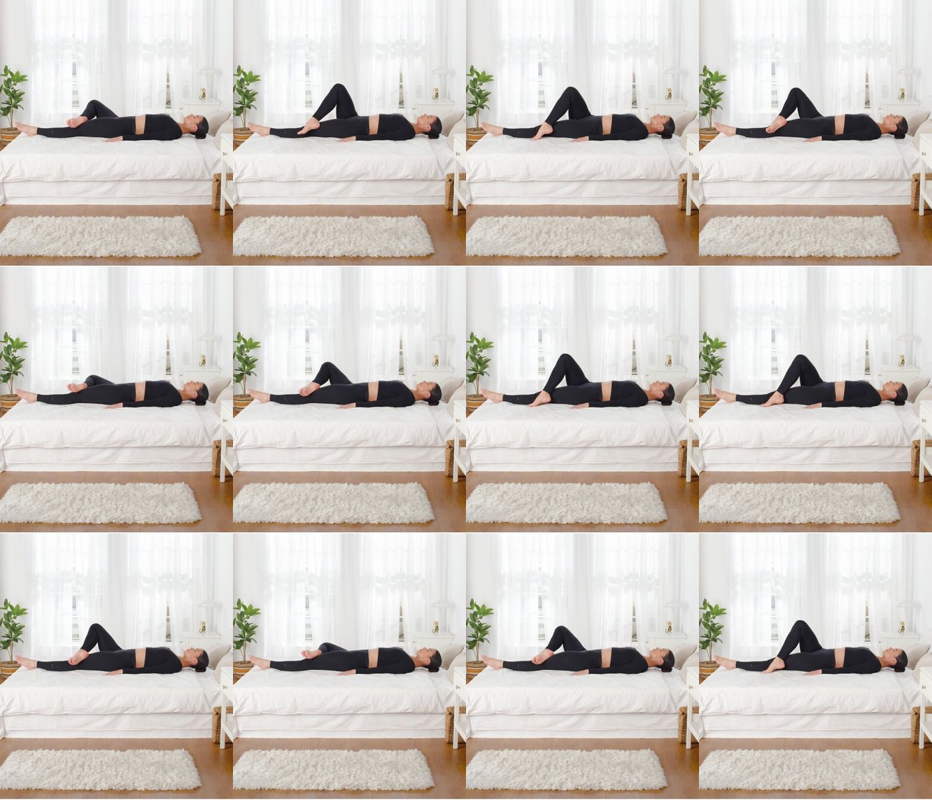 Lying Hip Opening Right keyframes