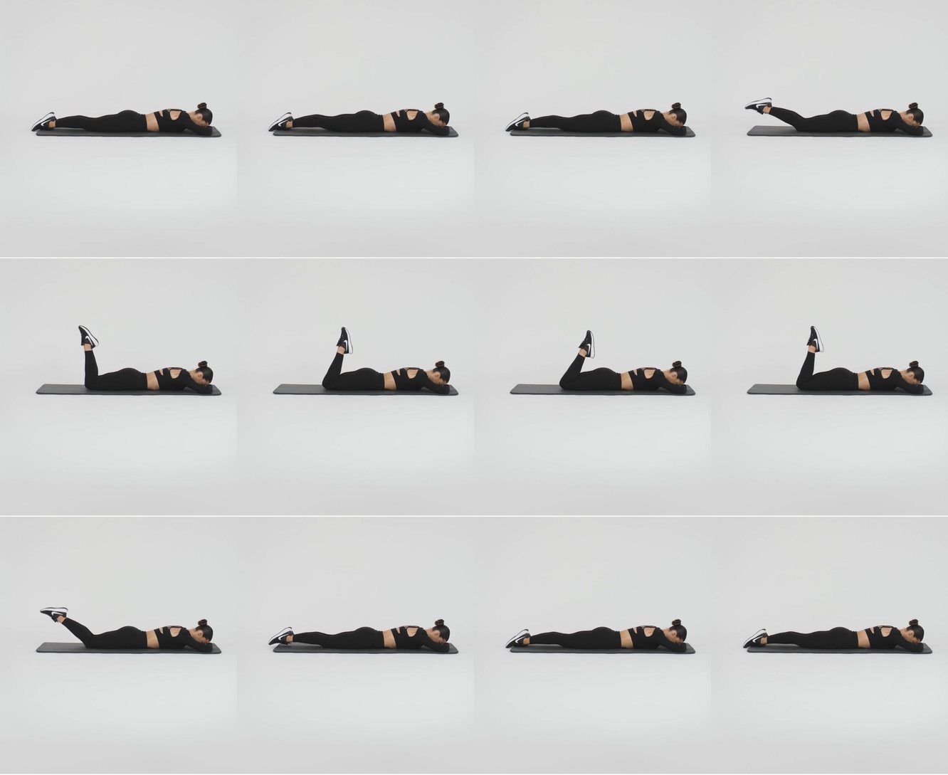 Lying Leg Curls keyframes