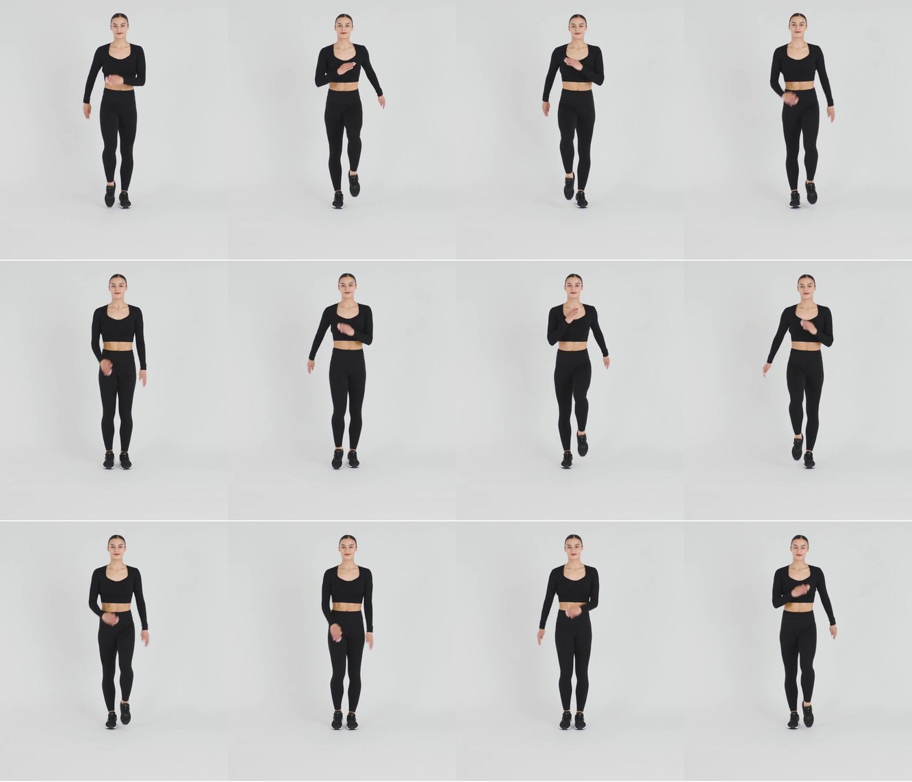 March On The Spot keyframes