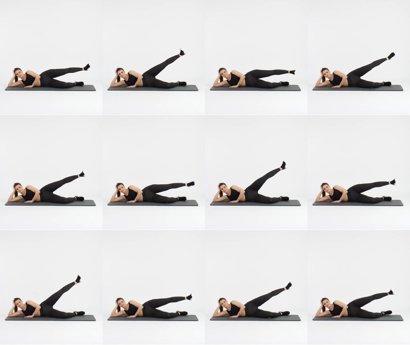 Outer Thigh Circles (Left) keyframes