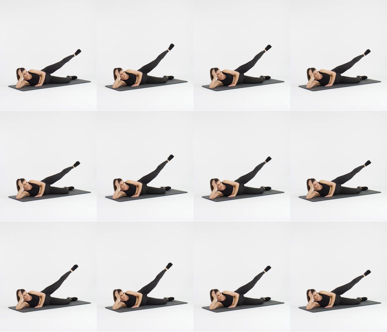 Outer Thigh Pulses (Left) keyframes