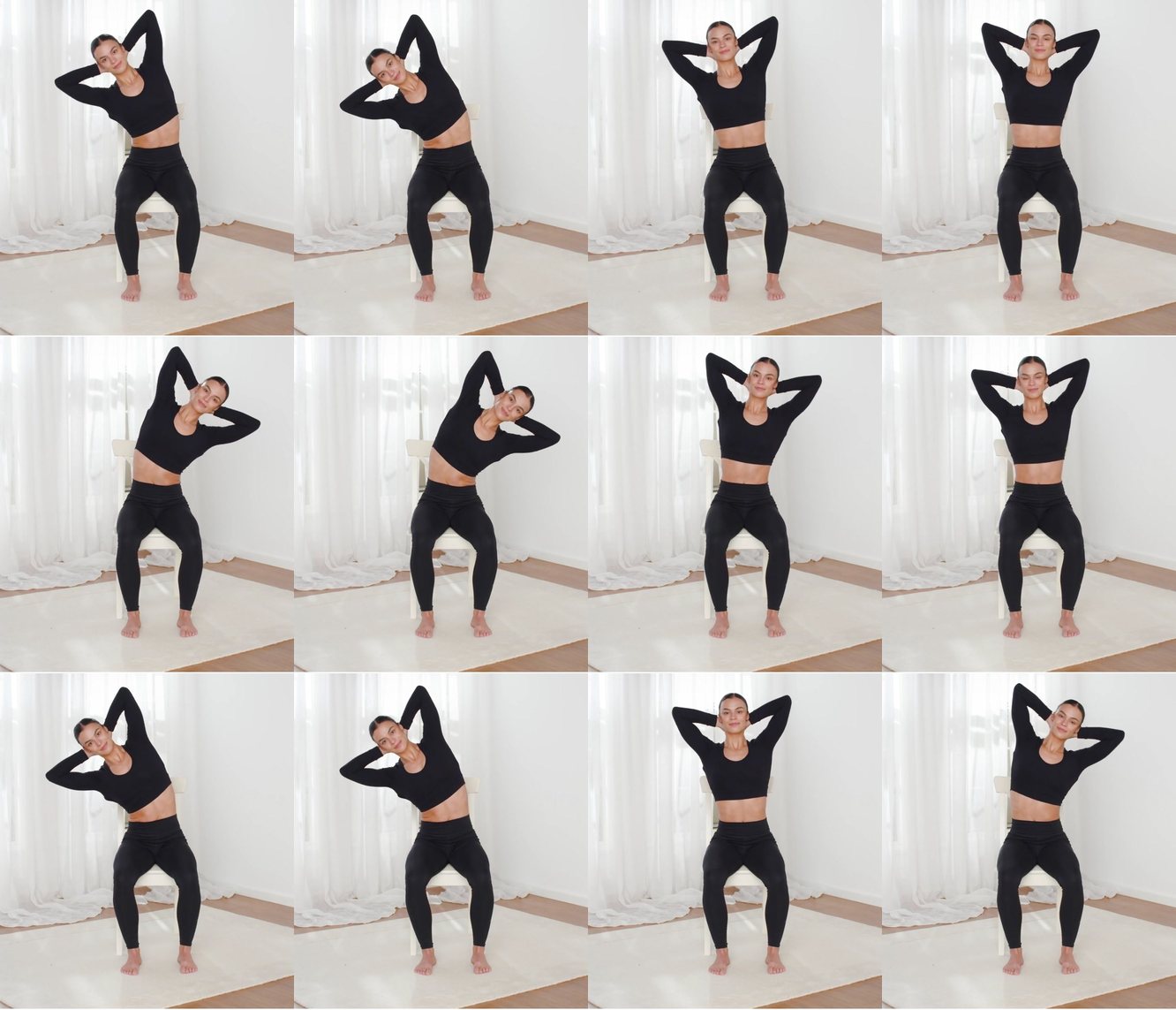 Side Bend keyframes