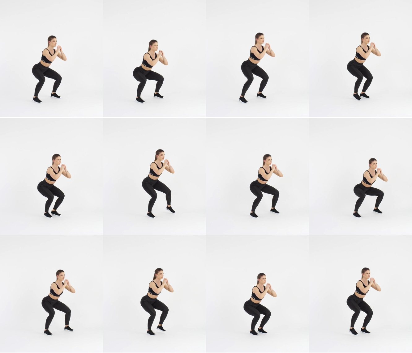 Side Squat Steps keyframes