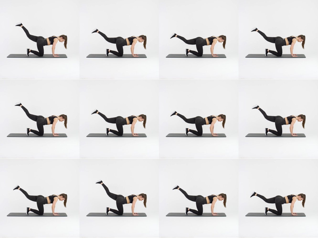 Straight Leg Pulses (left) keyframes