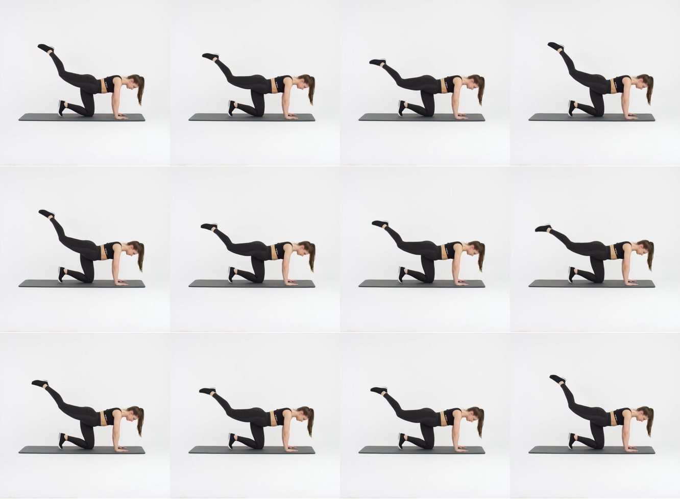 Straight Leg Pulses (right) keyframes