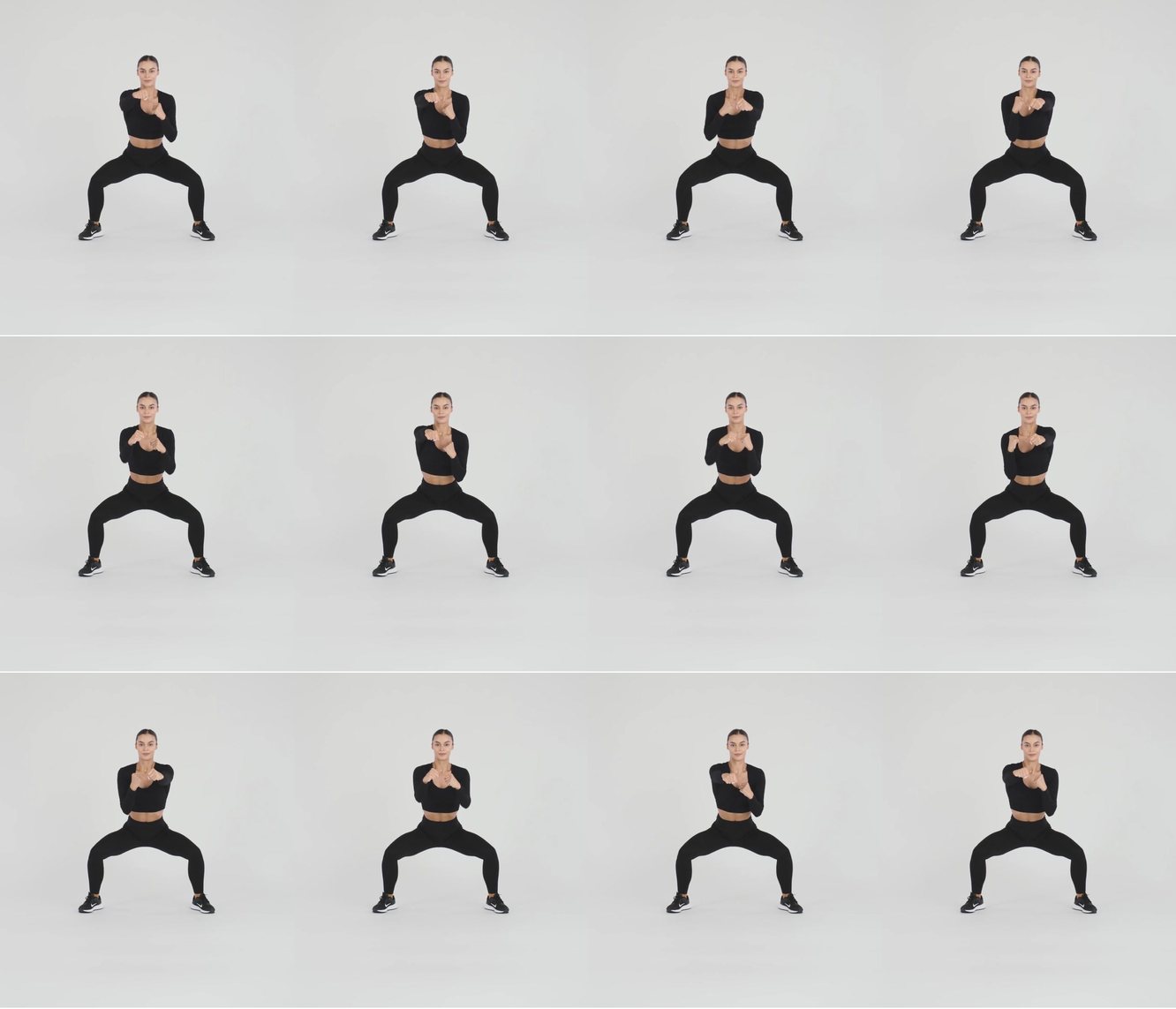 Straight Punches keyframes