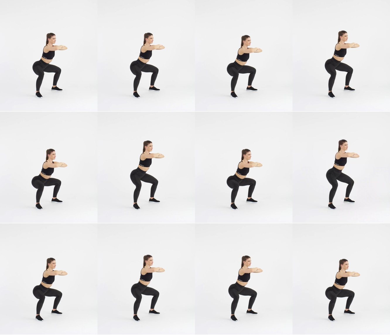 Sumo Squat Pulses keyframes