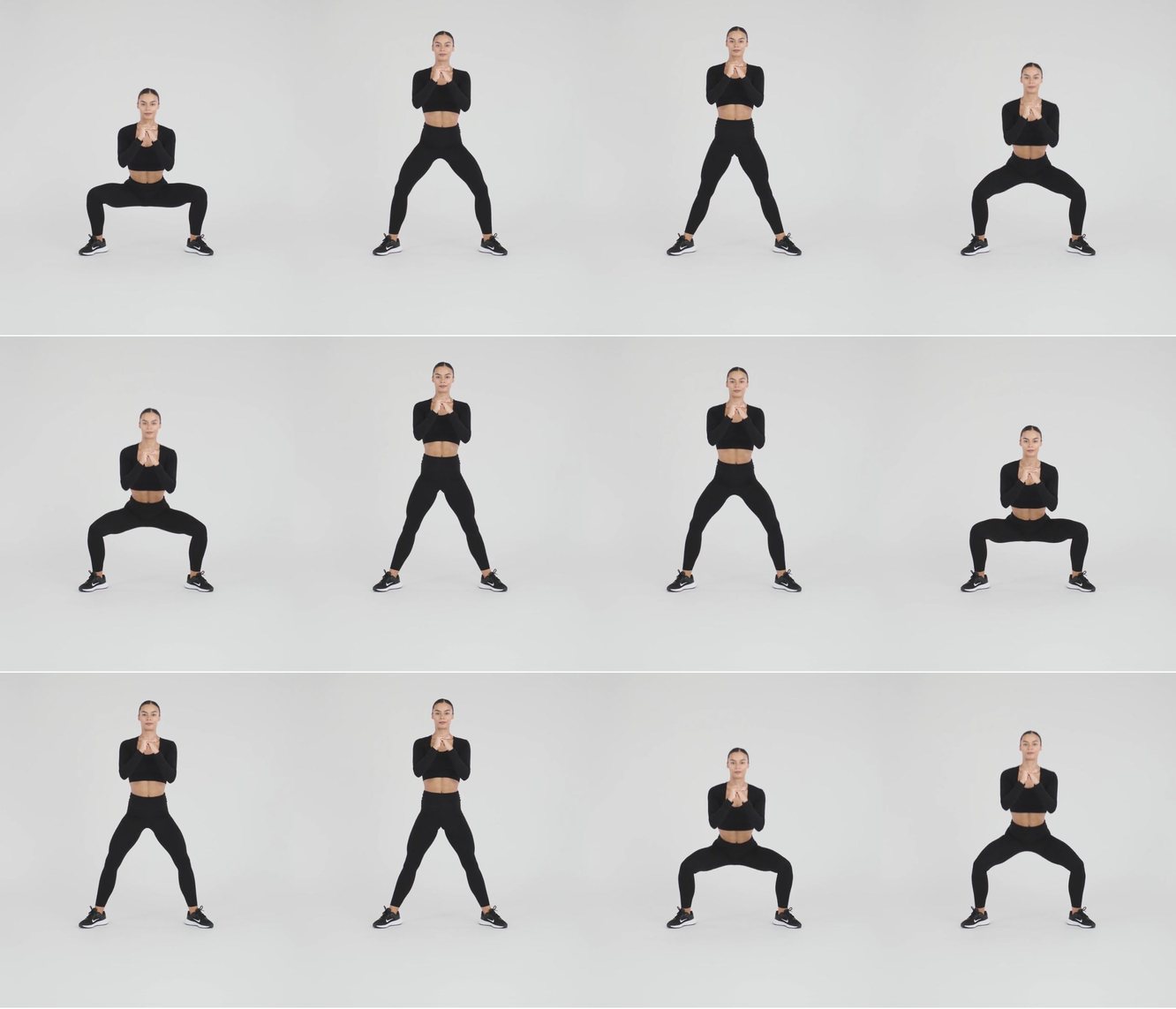 Sumo Squats keyframes